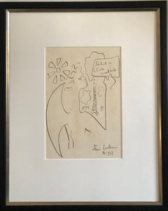 Jean Cocteau | Ink On Paper - Roughan Home