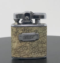Load image into Gallery viewer, English Ivory Shagreen Ronson | Monogramed Lighter - Roughan Home