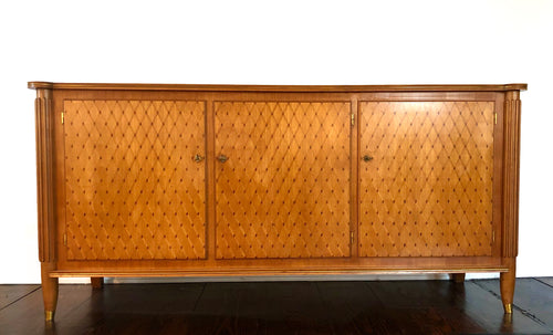 Jules Leleu | Palisandre & Marquetry Side Board - Roughan Home