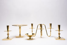 Load image into Gallery viewer, Tommi Parzinger | Brass Tripod Candlestick - Roughan Home