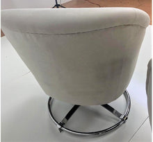 Load image into Gallery viewer, PR of Ward Bennett | Rare Barrel Back Swivel Chairs with Round Pedestal Base - Roughan Home